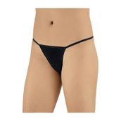 Şahinler Elastan String Bikini Altı, M, B3075-, Siyah, Kadın