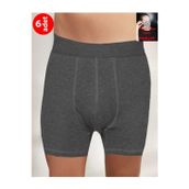 Şahinler ME031 Füme Likralı 6'lı Erkek Boxer