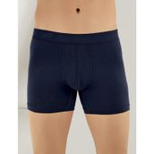 Şahinler ME031 Lacivert Likralı Şahinler Yazılı Torbalı Erkek Boxer