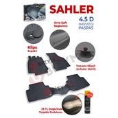 Sahler Volkswagen Tiguan 2007-2015 4.5D Havuzlu Paspas