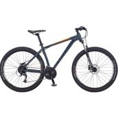 salcano 27.5 jant dağ bisikleti mat siyah - kırmızı 46 cm