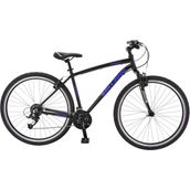Salcano City Explorer V 24 Vites Şehir Bisikleti (170 cm Üstü Boy) - Siyah - Mavi