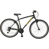 Salcano City Explorer V 24 Vites Şehir Bisikleti (170 cm Üstü Boy) - Siyah - Sarı