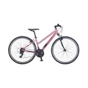 Salcano City Life 21S Hd Unisex Pembe Siyah Kirmizi Gezi Sehir Bisikleti