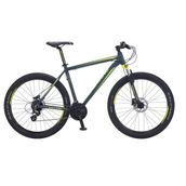 Salcano NG Team 100 29 Jant 1x8 HD 2025 Model 21 inç Siyah Yeşil Dağ Bisikleti