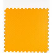 Salman Spor Salman Tatami Minder 100X100 13 mm Turuncu Tatami Minderi - 114 x 114 cm - Gri - Sarı