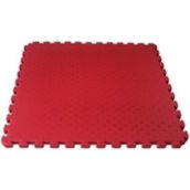 Salman Spor Tatami Minderi 50X50 13 mm Kırmızı Renk Tatami Minderi - 114 x 114 cm - Gri - Sarı