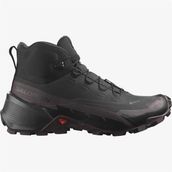 Salomon 417310 Cross Hike Mid GTX 2 W Black/Chocolate Plum/Black Kadın Outdoor Bot