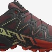 Salomon 475815 Speedcross 6 Rum Raisin Cherry Tomato Cognac Erkek Outdoor Ayakkabı