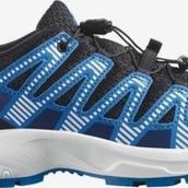 Salomon 477300 Xa Pro V8 J Black White French Blue Kadın Outdoor Ayakkabı