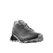 Salomon L47313300 Alphacross 5 Gri Renk Bilek Boy Güçlü Kavramalı Erkek Parkur Ayakkabısı