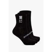 Salomon LC2086600 Everyday Ankle 3 Pack Siyah Unisex Çorap