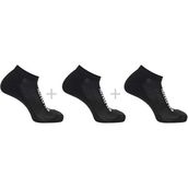 Salomon LC2087000 Everyday Siyah Low 3 Pack Unisex Çorap