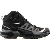 Salomon x Ultra 360 Mid Gtx Siyah Kadın Outdoor Bot – Su Geçirmez Trekking & Hiking - Siyah - Bej