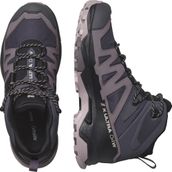 Salomon X Ultra 4 Mid GTX W Lacivert-Kahverengi-Siyah Kadın Outdoor Ayakkabı
