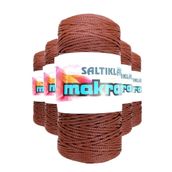 Saltıklar 2060 Taba 100 gr 5 Adet Polyester Makrome İpi