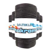 Saltıklar SYH Siyah 100 gr 5 Adet Polyester Makrome İpi