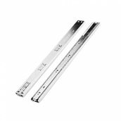 Samet 46x400 mm Galvan Teleskopik Frenli Çekmece Rayı