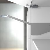 Samet Gri Multi Mech C1 345 Çift Kalkar Kapak Mekanizması