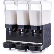 Samixir Klasik Triple Karıştırıcılı 20 L + 20 L + 20 L Siyah 60.MMMB Soğuk İçecek Dispenseri