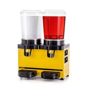 Samixir MM20 Sarı 10+10 lt Analog Panoramik Karıştırıcılı Soğuk İçecek Dispenseri
