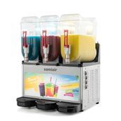 Samixir Slush Triple Allure Granita Inox 12+12+12 lt Meyve Suyu Dispenseri
