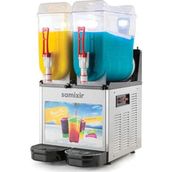 Samixir Slush Twin Allure Granita Inox 12+12 lt Meyve Suyu Dispenseri