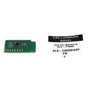 Samsung 609CS CLP 775ND-770N 7000 SayfaMavi Toner Chip