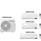Samsung 9+9+18 Btu/h Iç Üniteli +8 Kw Dış Üniteli Windfree Duvar Tipi Multi Klima