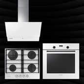 Samsung Beyaz Ankastre Set