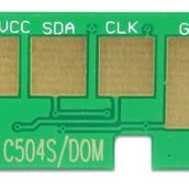Samsung CLP-415/CLT-C504S/SU029A Mavi Toner Chip