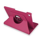 Samsung Galaxy P610 Tab S6 Lite 10.4 Pembe 360 Tablet Deri Kılıf