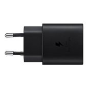 Samsung Galaxy S20 Ultra 5g Type-C 25W Siyah Fast Şarj Adaptörü