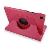 Samsung Galaxy T500 Tab A7 10.4 360 Pembe Tablet Deri Kılıf