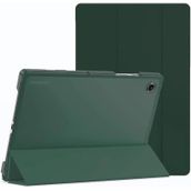 Samsung Galaxy Tab A8 Sm-x200 10.5 Inç Tablet Uyumlu Flip Smart Standlı Akıllı Kılıf Smart Cover koyu-yesil
