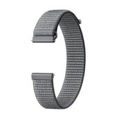 Samsung Galaxy Watch 4-5 Kumaş 20 mm S -M Gri Kordon