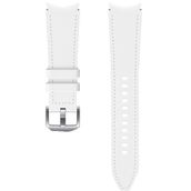 Samsung Galaxy Watch 4 Classic 20 mm M/L Beyaz Hibrit Deri Kordon
