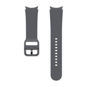 Samsung Galaxy Watch 4 ve Watch 5 Spor Gri 20 mm M L Kordon