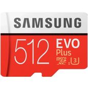 Samsung MB-MC512GA-EU EVO Plus 512GB 100 MB/s Micro SD Hafıza Kartı