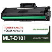Samsung MLT-D101S ML-2160 2161 ML-2162 2163 ML-2165 2166W ML-2168 SCX-3400 SCX-3405 3401 3401FH 3406W 3406HW SF-760 761 Muadil Toner
