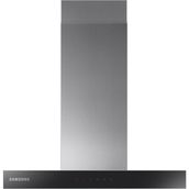 Samsung NK24C5070US Duvar Tipi Davlumbaz Gümüş 60 Cm Çelik ve Cam Konstrüksiyon Yüksek Emiş Gücü ile