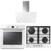 Samsung NV60M7140BW + NK24M7060VW + NA64M7100AW Beyaz Ankastre Set