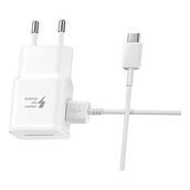 Samsung TA20 Adaptec Fast Charge Micro Çıkışlı Beyaz Hızlı Seyahat Şarjı
