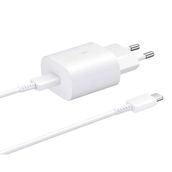 Samsung TA800 Fast Charging Beyaz 25 Watt Type-C Şarjı Aleti