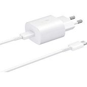 Samsung Ta800x Fast Charging 25w Type C Çıkışlı Beyaz Kablolu Şarj Aleti
