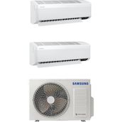 Samsung Wind Free AJ035TNAPKH, AJ050TNAPKH, AJ068TXJ3KH 12+18 Iç Ünite 24000 BTU Dış Ünite 1+2 Multi Inverter Duvar Tipi Klima - 9 + 24 Iç 6 8 Kw Dış Ünite