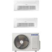 Samsung Wind Free (AJ050TXJ2KH/EA) 2X9000 BTU Iç 5,2 Kw Dış Ünite 18000 BTU 1+2 Sistem Multi Inverter Duvar Tipi Klima