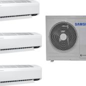 Samsung Wind Free Multi 1+3 Sistem (Aj080txj4kh/Ea) 9+9+24 Btu 8 Kw Dış Ünite