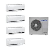 Samsung Wind Free Multi AJ080TXJ4KH/EA 8 kw 1 Dış + 4 İç Ünite 9+9+12+12 Duvar Tipi Klima