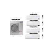 Samsung Windfree™ 9000 +12000+12000+24000 Btu/h Iç Üniteli Ve 34100 Btu/h Dış Üniteli Multi Klima Beyaz